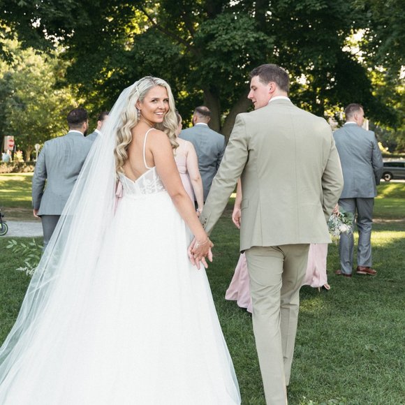 Made With Love Removable Flowy Skirt with Gap (over Wedding dress) - Picture 10 of 15